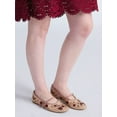 thumbnail image 2 of Time and Tru Women's Floral Mesh Mary Janes, 2 of 6