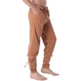 thumbnail image 1 of Pantalones BEDJIMI Medieval Viking Pirate Cosplay Marrón para hombre, 1 of 7