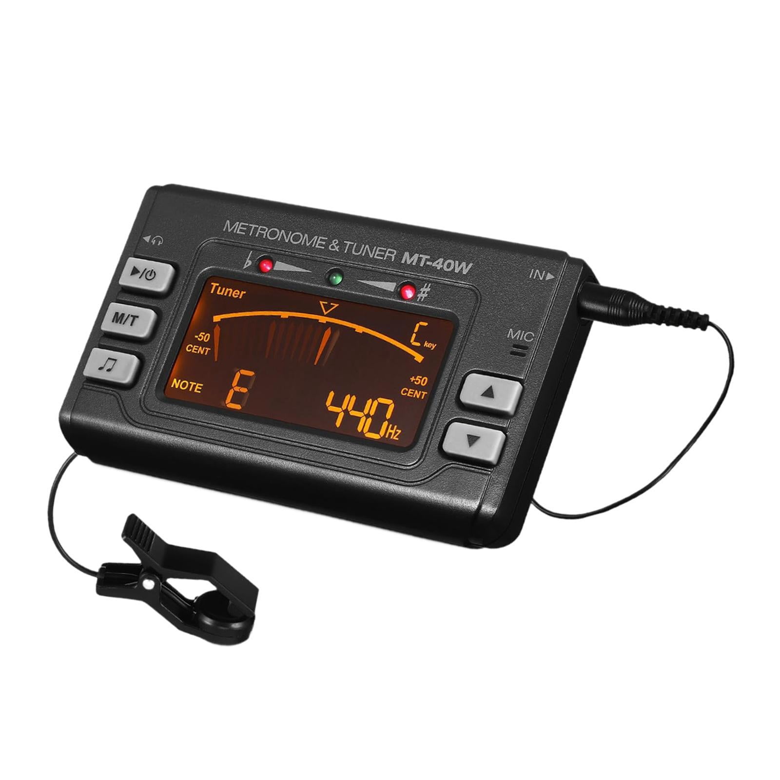 Electronic Digital Metronome Tuner Multifunction Accurate Tuning Wide Frequency for Wind Instrument Practice