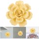thumbnail image 4 of Ceramic Flower Wall Hanging 3d Rose Ornament Fundamentos de pared Mural Decoración colgante, 4 of 7