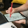 thumbnail image 5 of Magnetic Stylus Pen for iPad, Featuring Palm Rejection, Tilt Sensitivity, and Fast Charging | Precision Pen for Writing and Drawing | Works with iPad Pro/Air/Mini (2018-2024 Models), Red, 5 of 7