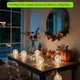 thumbnail image 6 of Beatineon 10.3ft Big Globe Bulb String Lights, 9 Large G100 Bulbs Warm White 2700K, Connectable Indoor Outdoor Party Lighting, Plug-in Fairy Lights for Patio, Bedroom, Halloween, Christmas, 6 of 10
