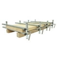 thumbnail image 3 of Set of Three (3) DAMSTOM Professional Woodworking Panel Clamps  for Flat Panel Gluing -- GRAY, 3 of 4
