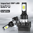 LED Headlights H11B Replacement Halogen Headlight Bulb, Pack of 2.
