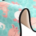 thumbnail image 6 of SKYSONIC 2X6 Feet Kawaii Axolotl Runner Rug with Rubber Backing, Baby Amphibian Non Slip Entryway Rug Runner Washable Soft Area Rug Carpet for Hallway Bedroom Kitchen Decor, 6 of 6