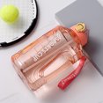 thumbnail image 1 of Taza de Fitness para PC de gran capacidad de 1,5 l, botella a prueba de fugas, botella de agua deportiva portátil con marcador de tiempo para gimnasio y Fitness, 1 of 5