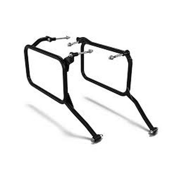 Adventure Pannier Rails Black Compatible with Royal Enfield New Himalayan 450 KXA00432