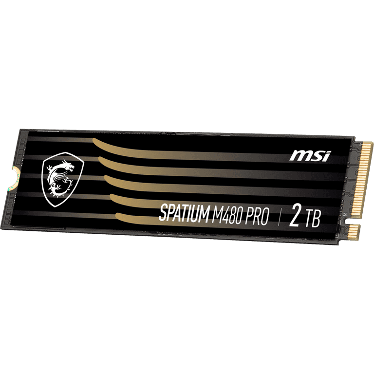 MSI M480 Pro 2TB PCIe 4.0 NVMe M.2 ジャンク品 MSI SPATIUM M480 PRO PCIE 4.0 NVME M.2 2TB SSD Storage - MSI