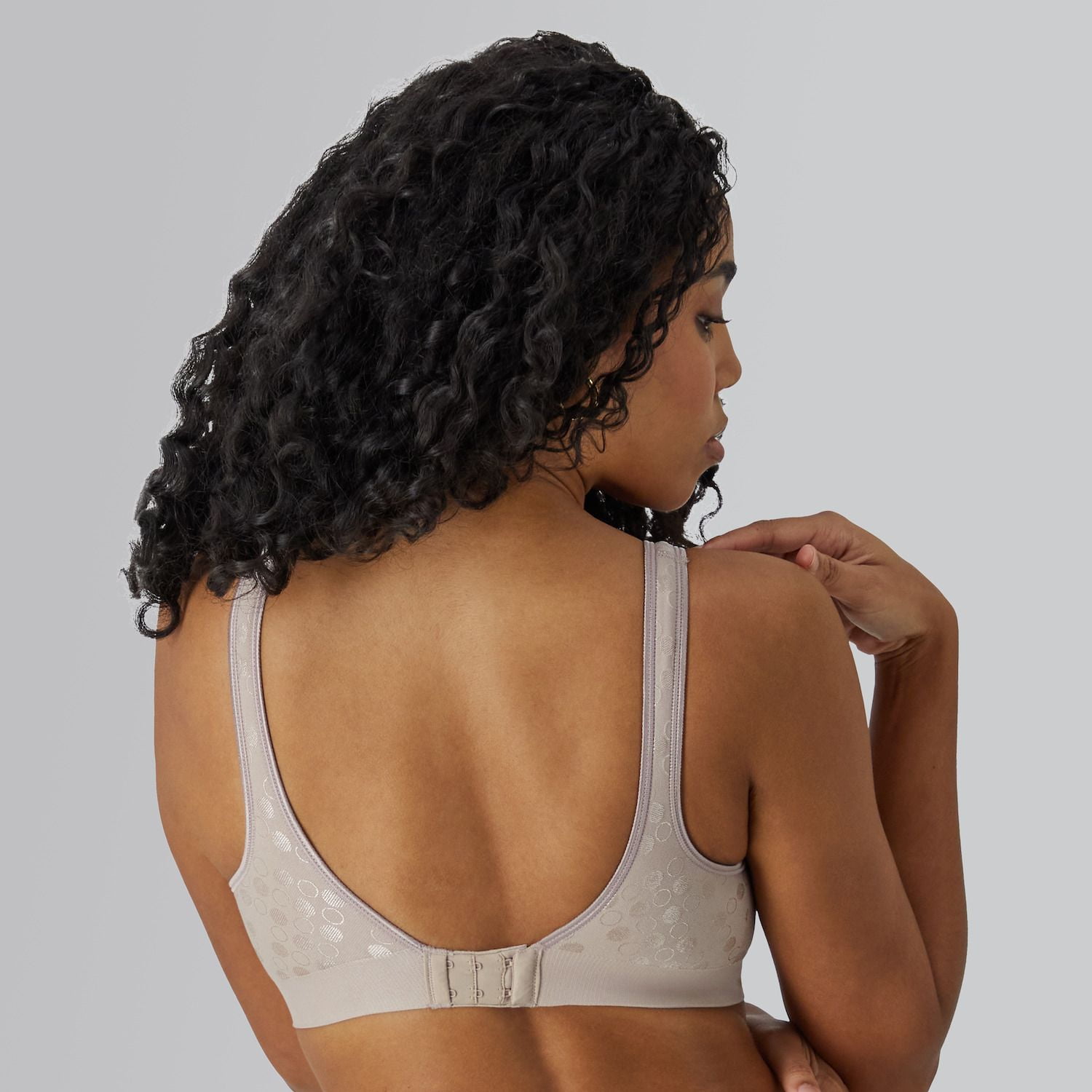 Bali® Comfort Revolution® ComfortFlex Fit® Shaping Wireless Bra 3488 Color: Deep Cerise Tropic Size: XX LARGE