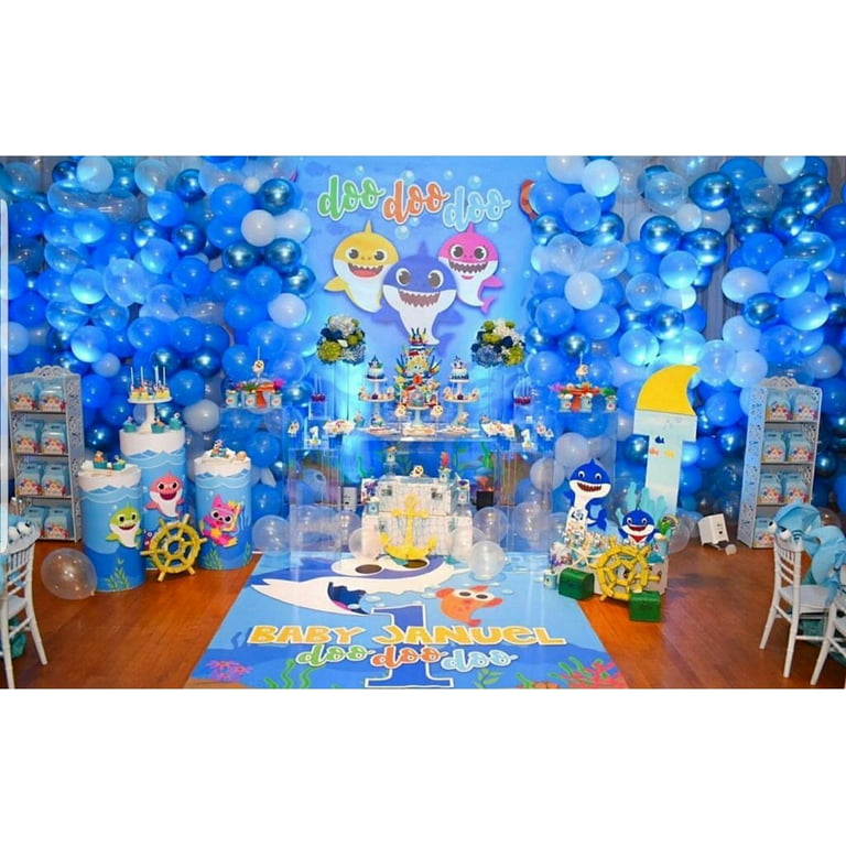  2 Pack Blue Party Decorations Ocean Party Decor