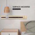 thumbnail image 4 of Electrical Outlet Track Surface Mounted Power Outlet Track 60cm Aluminum Alloy Kitchen Sockets Track Wall Outlet Extension Sliding Rail Works with Movable Power Outlet, 4 of 8