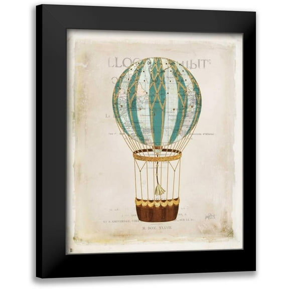 Pertiet, Katie 12x14 Black Modern Framed Museum Art Print Titled - Balloon Expo V