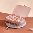 thumbnail image 4 of Caja de almacenamiento de joyas de múltiples capas Yuyangstore Rosa Organizador de escaparate, 4 of 8
