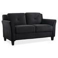 Home Square 2 Piece Living Room Set with Solid Wood Sofa and Loveseat