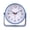 Royal Blue, variant on Yihuala Elegant Table Clock Quiet Battery Operated Timepiece for Artistic Homes Decoration in Various Space