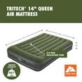 thumbnail image 5 of Ozark Trail Full Air Mattress, Air Bed with Pump, 14 Inch Inflatable Air Mattress, Blow Up Bed, 5 of 18