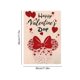 thumbnail image 3 of Bandera de jardín de San Valentín de doble cara | Decoración exterior de 30 x 45 cm | Decoración reversible de lino para San Valentín, ideal para patio y jardín, 3 of 5