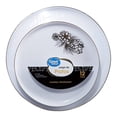 thumbnail image 2 of Set de platos Great Value lavables y reutilizables redondos piñas doradas premium 12 pzas, 2 of 4