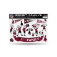 thumbnail image 1 of Ensemble de Décalcomanies Famille des Arizona Cardinals, 1 of 2