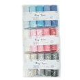 thumbnail image 4 of BUYISI 10Rolls/Set Latch Hook Short Yarn For Crocheting Carpet Home Decor #1 Blue, 4 of 5