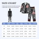 thumbnail image 4 of Fotbe Veterans Day1 Pijama de Hombre con Estampado de Manga Larga, Conjunto de 2 Piezas, Ropa de Dormir Suave y Cómoda con Bolsillos-Small, 4 of 7