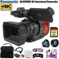 thumbnail image 2 of Panasonic Caméscope Professionnel 4K avec Carte Mémoire 64 Go et Plus, 2 of 8