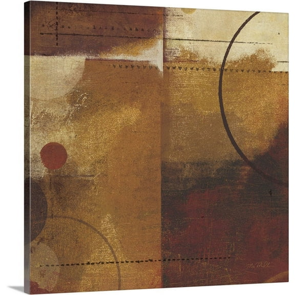 Great BIG Canvas | "Geometric Spice II" Canvas Wall Art - 24x24