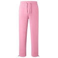 thumbnail image 2 of Boys' Baggy Sweatpants Straight Leg Open Bottom Casual Pants Elastic Waist Athletic Joggers Sweat Pants with Pockets Size 7-8T, 2 of 5