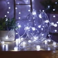 thumbnail image 3 of DYstyle Christmas USB Operated Timer Dimmable 8 Modes Fairy Gypsophila Bubble Ball Lamp LED String Lights, 3 of 4