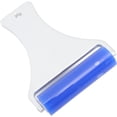 thumbnail image 3 of Silicone Manual Roller, Compact Blue Aluminum Handle Silicone Dust Roller Static Electric Function for Pet Hair (7.5CM), 3 of 7