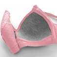 thumbnail image 4 of Tbopshirt Wireless Bras for Women Plus Size Clearance,Stretch Push-Up Womens Bras Lace No Wire,Woman's Color Comfortable Hollow Out Perspective Bra Underwear No Rims,Up to 50% Off Fashion, 4 of 5