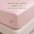 thumbnail image 5 of 100% Mulberry Silk Fitted Sheet with Deep Pocket Made in USA, Real 22 Momme Silk Bed Sheets, 6A Grade Pure Silk, Hypoallergenic, 5 of 8