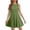 Light Green, variant on CCRFTGI Summer Dresses for Kids Girls Size 7 Casual Cotton Linen Fashion Tank Sleeveless Dress Swing Beach A-Line Mini Dresses Yellow 5-6 Years