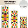 thumbnail image 4 of Rainbow Checkered Pattern Kitchen Rugs Sets Of 3,Kitchen Runner Rugs Non Skid Washable,Decorative Kitchen Floor Mats for Kitchen,Sink,Laundry,17"x30"+ 17"x47" + 17"x59", 4 of 6