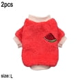thumbnail image 2 of 2 piezas de ropa abrigada para perros de dos patas para otoño e invierno1152, 2 of 6