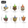 thumbnail image 3 of Decoraciones para Cupcakes LECAKTO 18 piezas Animales de Safari para Fiestas, 3 of 6