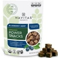thumbnail image 2 of Pack of 12, Navitas Blueberry Hemp Power Snacks, 8 oz, 2 of 5