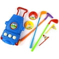 thumbnail image 5 of Deluxe Golf Set For Kids Comes With 3 Golf Clubs, 3 Balls, And 2 Practice Holes, 5 of 6
