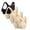 Black, variant on Women Bras 4PC Front Closure Compression Bras For High Sports Everyday Sports Bra White 2XL