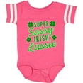 thumbnail image 3 of Inktastic Super Sassy Irish Lassy with Green 4 Leaf Clovers Boys or Girls Baby Bodysuit, 3 of 5