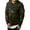 Green, variant on LWavelet Mens Casual Camouflage Pullover Hoodie Long Sleeve Drawstring Hooded Sweatshirt with Pocket for Outdoor Sports