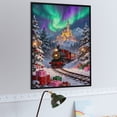 thumbnail image 2 of Xmas Train 1000 Piece Puzzle for Adults, Holiday Adventure Scene, Cozy Family Evening Brain Challenge and Fun Seasonal Entertainment, Finished Size 30 x 20 IN, 2 of 8