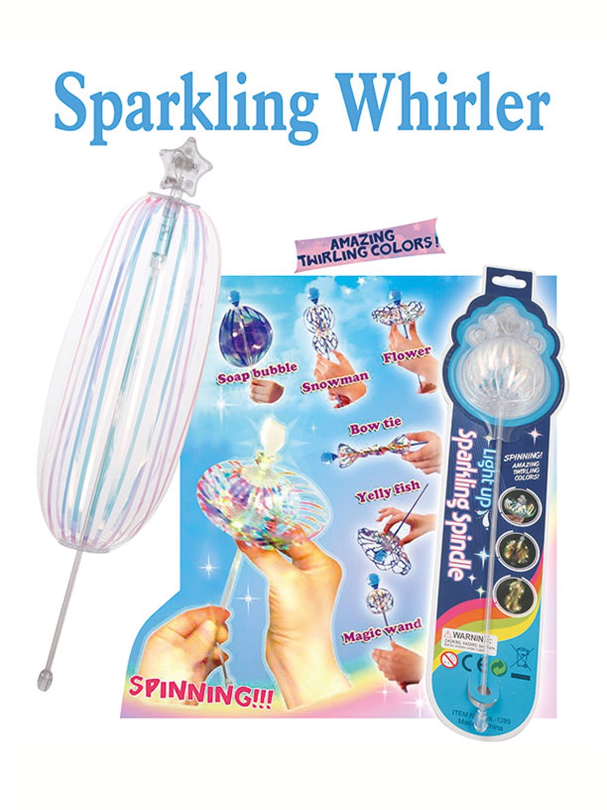 sparkling spinner toy