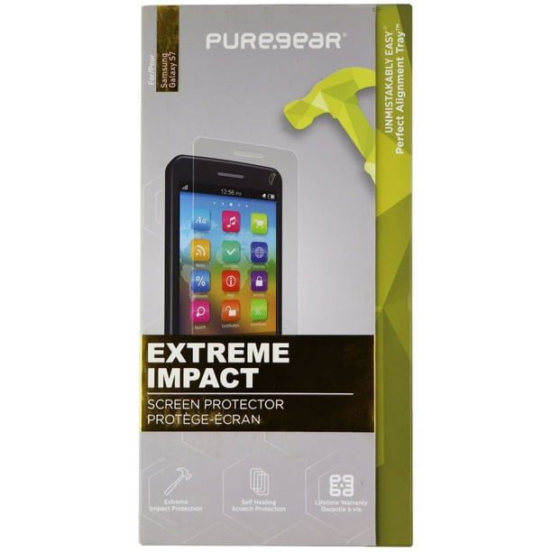 PureGear Extreme Impact Screen Protector Kit for Samsung Galaxy S7