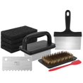 thumbnail image 2 of Danhjin Cleaning Kits Border BBQ Spatula Cleaning Brush Multifunctional Combo Set Pumice BBQ Cleaning Tools 14 Piece Set Kitchen Gadgets, 2 of 6