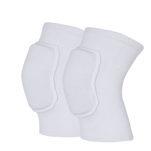 Zhuge Rodillera deportiva al aire libre para niños - material elástico, Código xs, blanco, 1 par
