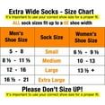 thumbnail image 2 of Extra Wide Athletic Quarter Sock (3 Pairs) for Men and Women, Made in USA, Pick your size, Do not size up., 2 of 6