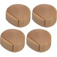 thumbnail image 1 of Topes de puerta adhesivos - Topes de puerta de madera para suelos y parquet - Topes de puerta adhesivos - juego de 4 (haya) JM, 1 of 4