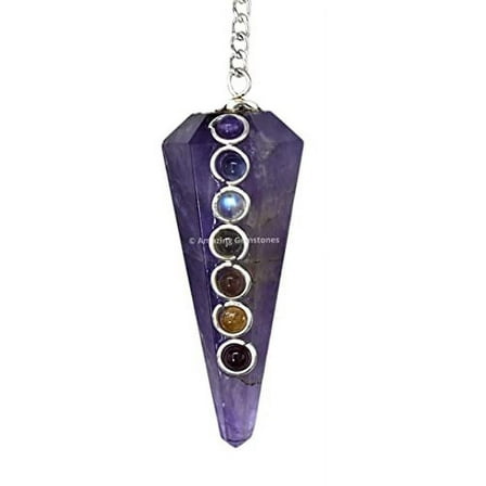 Amethyst Chakra Crystal Pendulum Divination