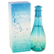 Angle View: Cool Water Summer Dive by Davidoff - Eau De Toilette Spray 3.4 oz